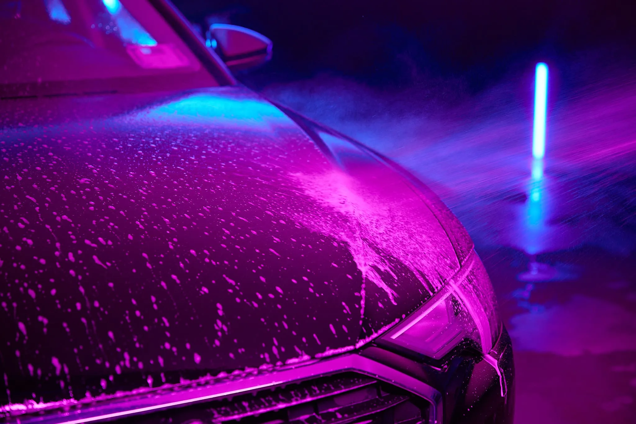 Fahrzeugwäsche mit PACE-Technologie